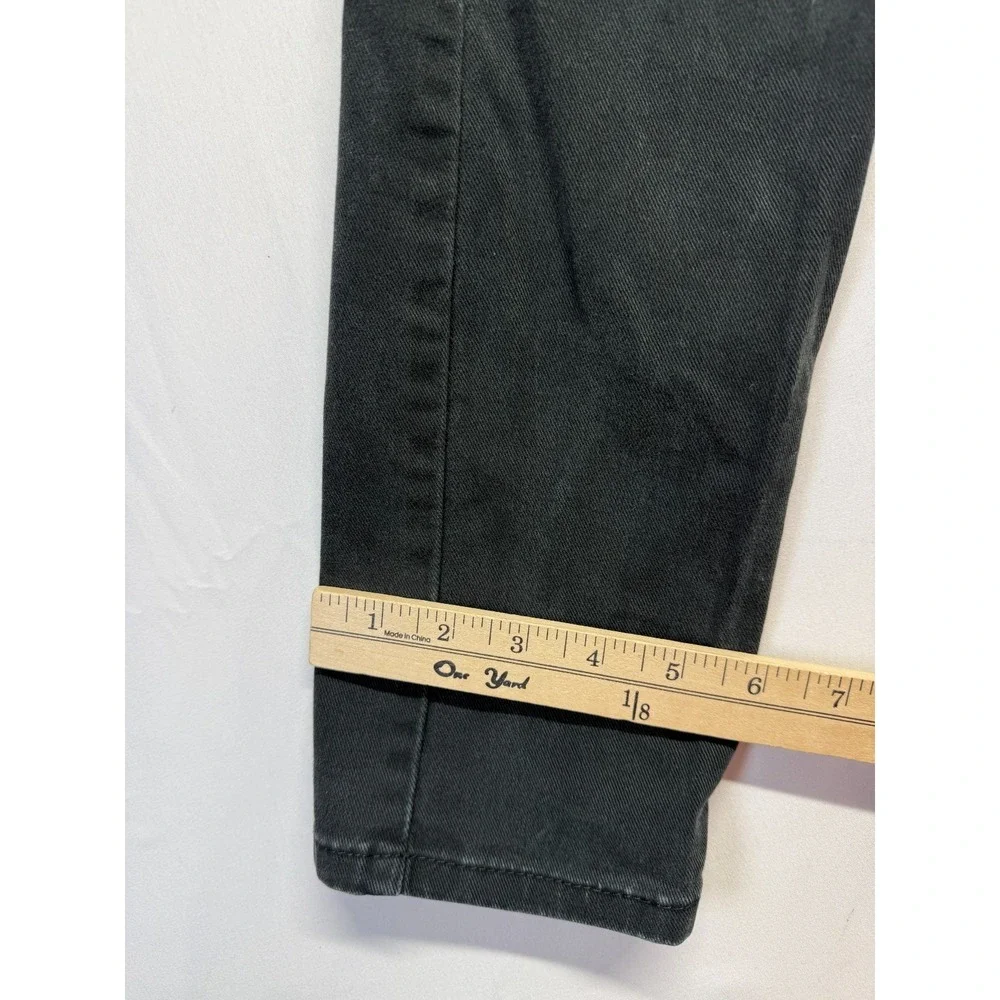 Levi's‎ 510 Jeans Mens 30x32 Black Dark Wash Denim Cotton Mid Rise Skinny Leg